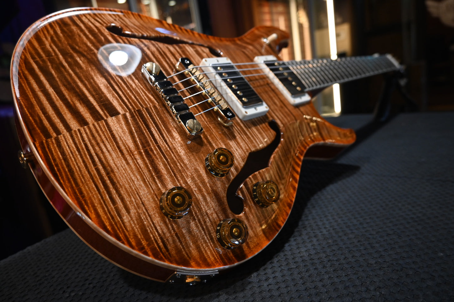 PRS Wood Library McCarty 594 Hollowbody II 10-Top - Autumn Sky Guitar #3510 - Danville Music
