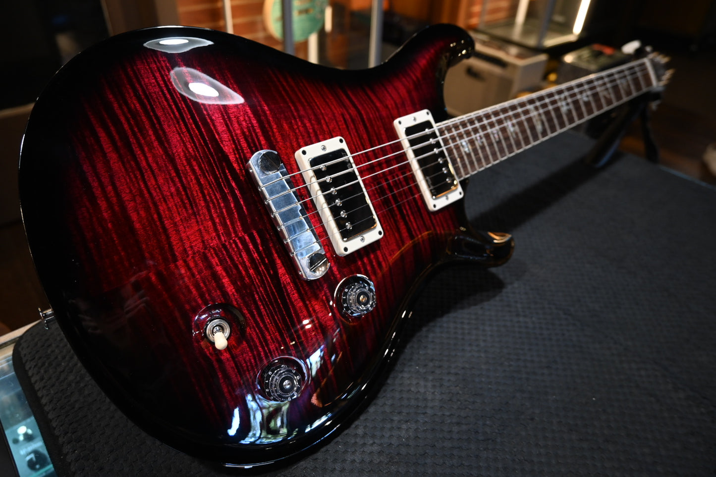 PRS McCarty 2024 - Fire Red Smokewrap Burst Guitar #9679 - Danville Music