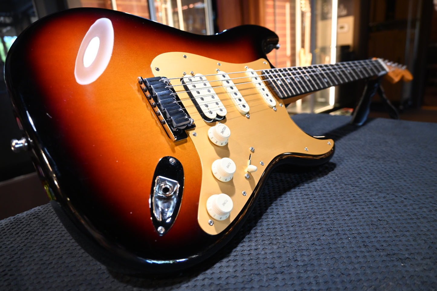 Fender American Ultra II Stratocaster HSS 2024 - 3-Tone Sunburst Guitar #8336 - Danville Music