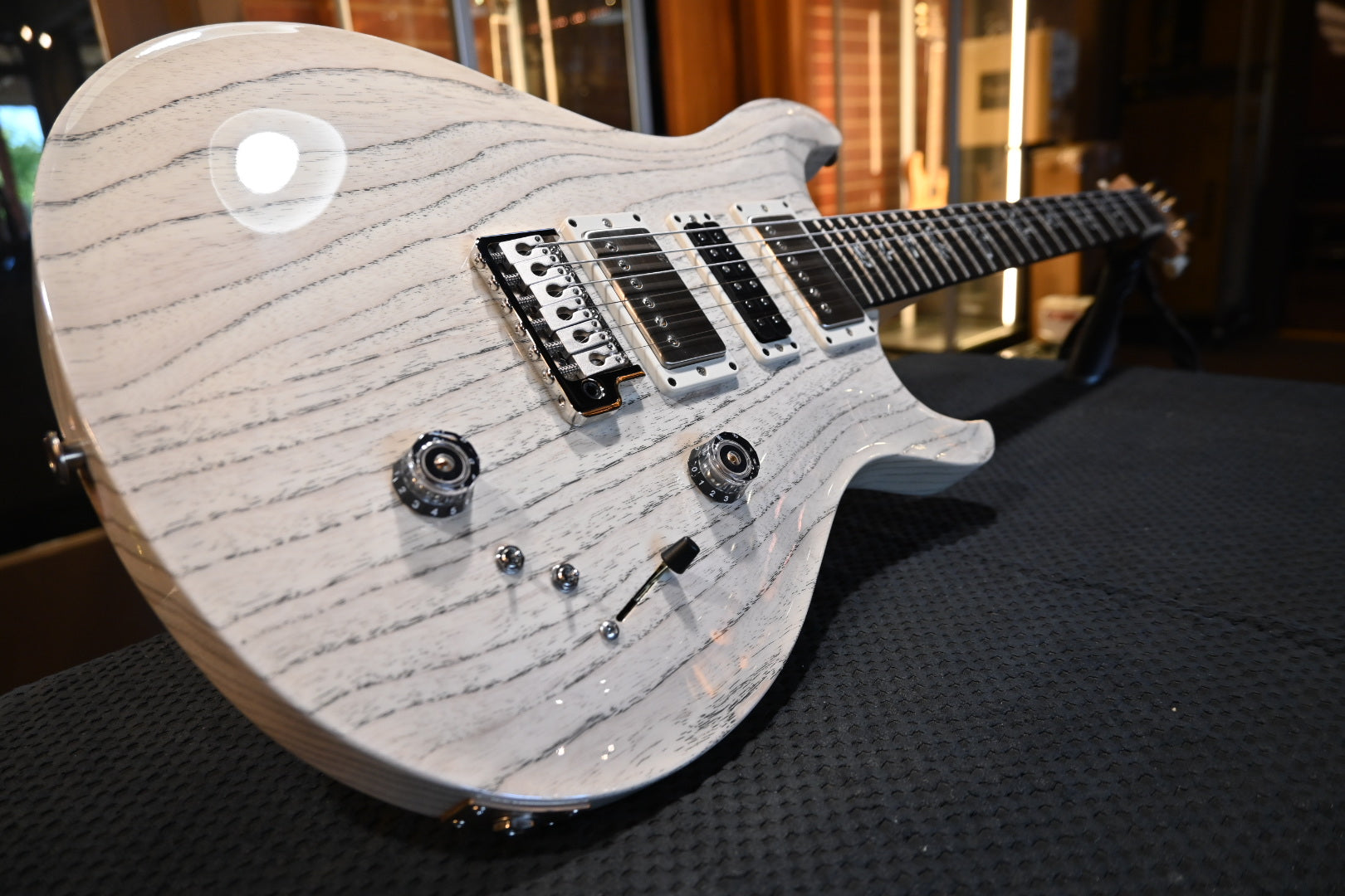 PRS Wood Library Swamp Ash Special - White Doghair Guitar #7356 - Danville Music