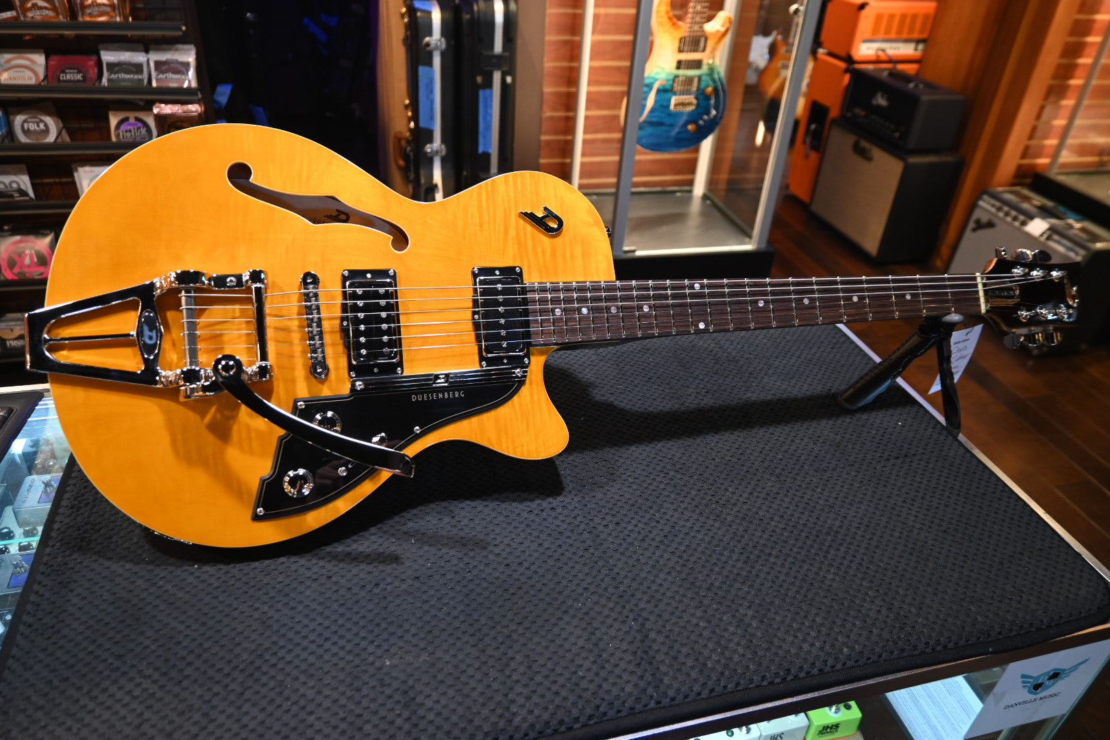 Duesenberg Starplayer CBR - Transparent Honey Guitar #1034 - Danville Music