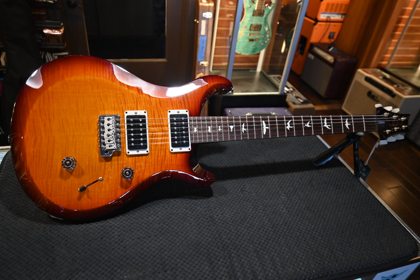 PRS S2 Custom 24 - Dark Cherry Sunburst Guitar #2300