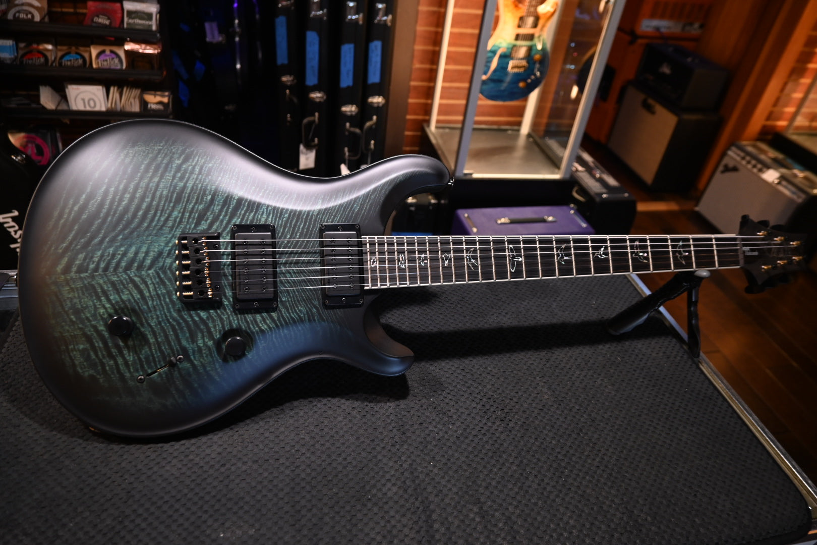 PRS Mark Holcomb - Cobalt Smokeburst Guitar #8968 - Danville Music