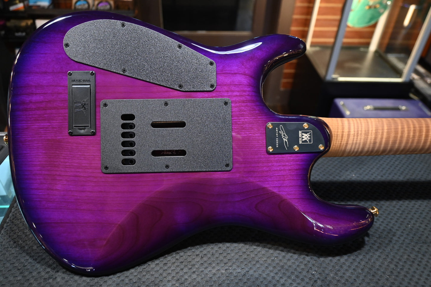 Music Man Jason Richardson Signature Cutlass - Majora Purple Guitar #2707 - Danville Music