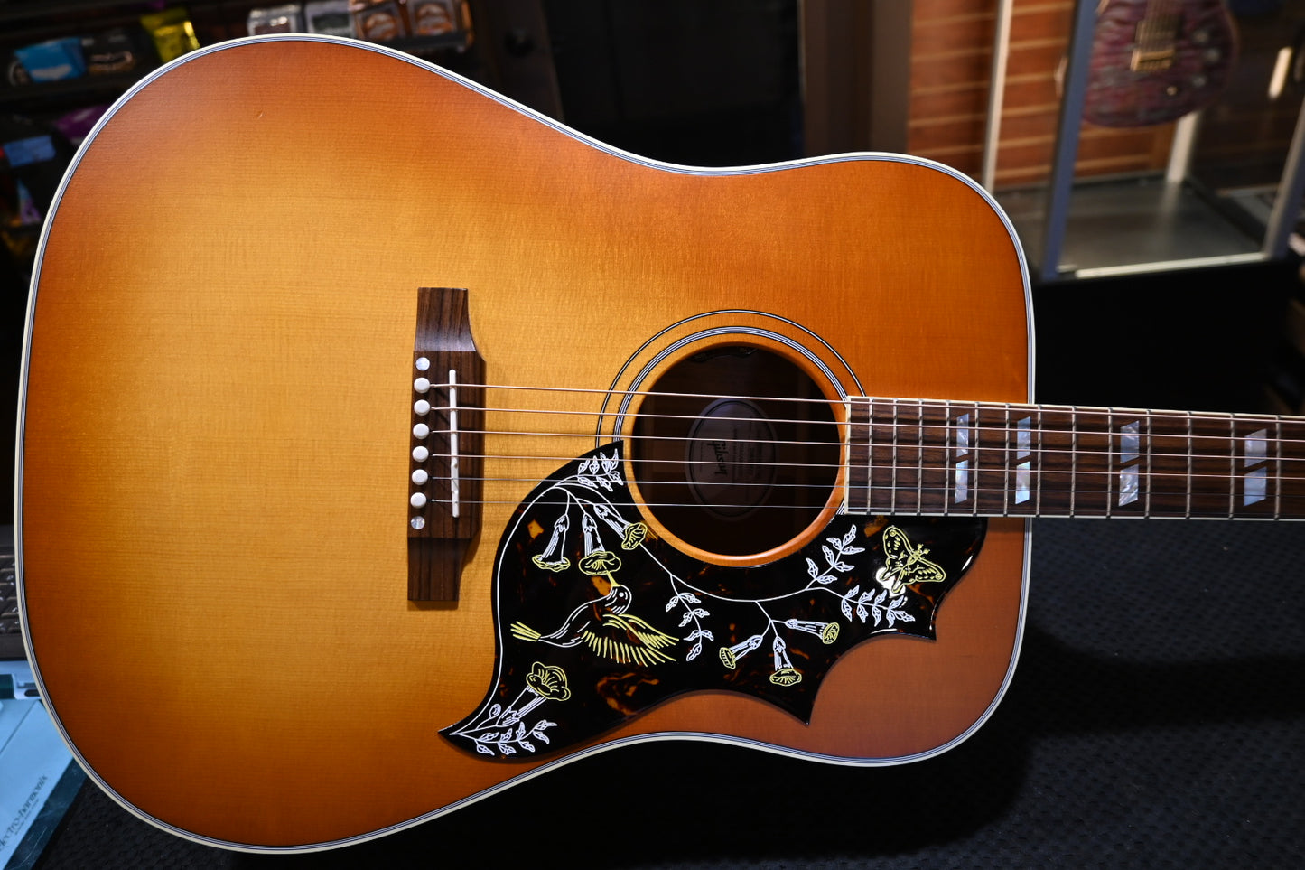 Gibson Hummingbird Faded 2025 - Heritage Cherry Sunburst Guitar #5022