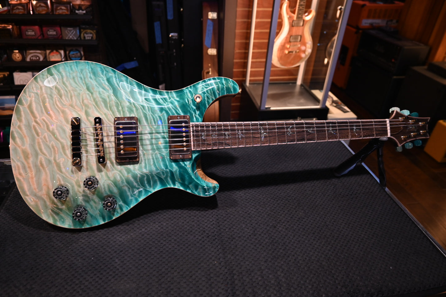 PRS Private Stock McCarty 594 One-Piece Quilt - Bahamian Dragon’s Breath Guitar #11482