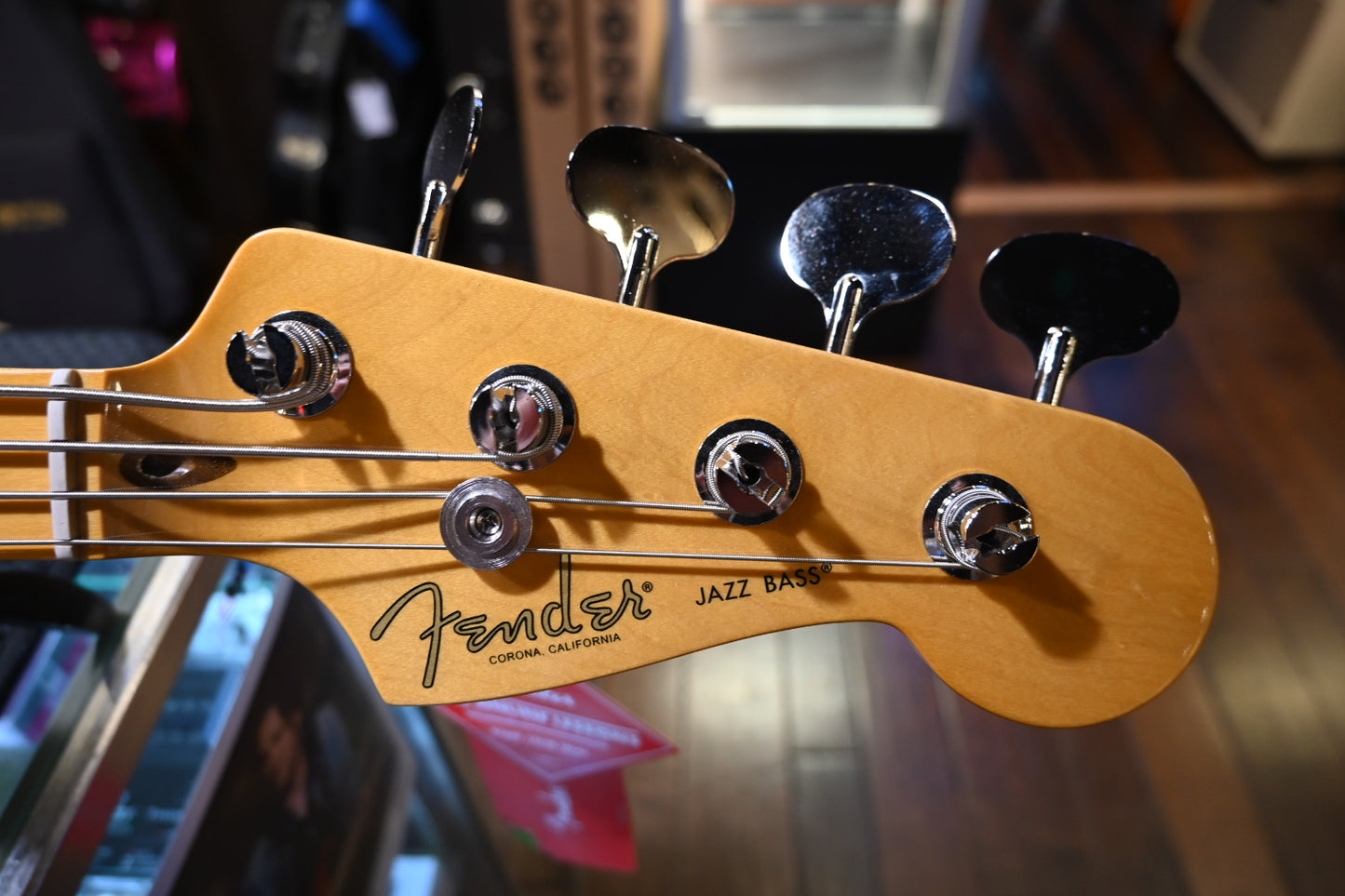 Fender American Professional Classic Jazz Bass - Faded Dakota Red Bass #9017