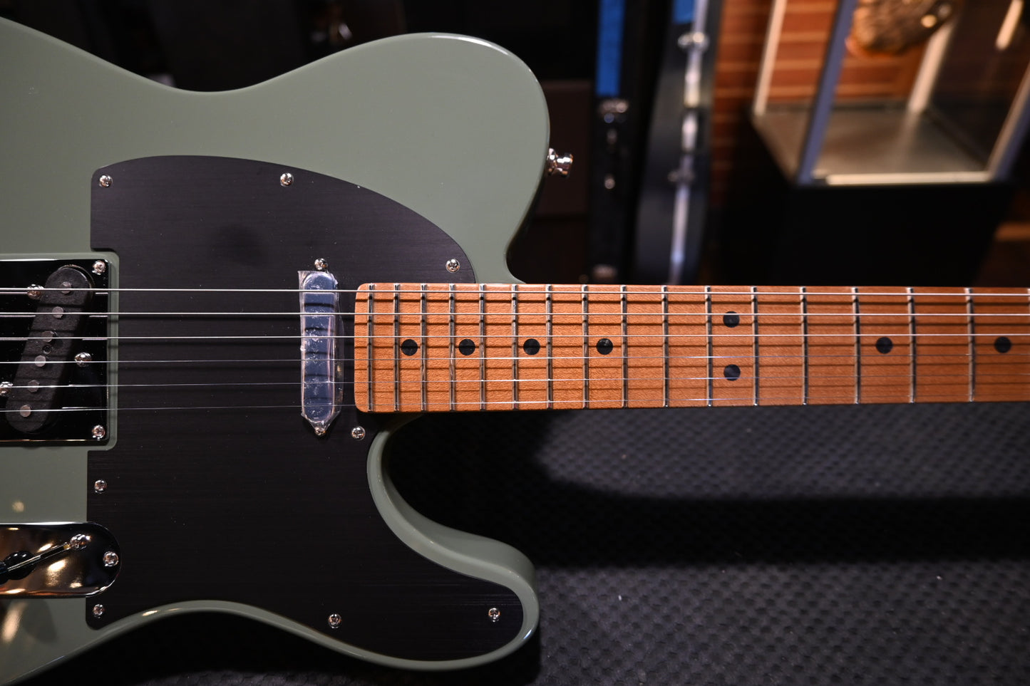Fender Limited Edition American Ultra II Telecaster - Antique Olive Guitar #9040