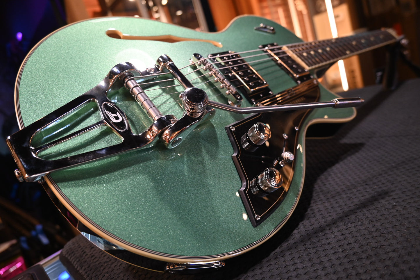 Duesenberg Starplayer TV - Catalina Harbor Green Guitar #1887