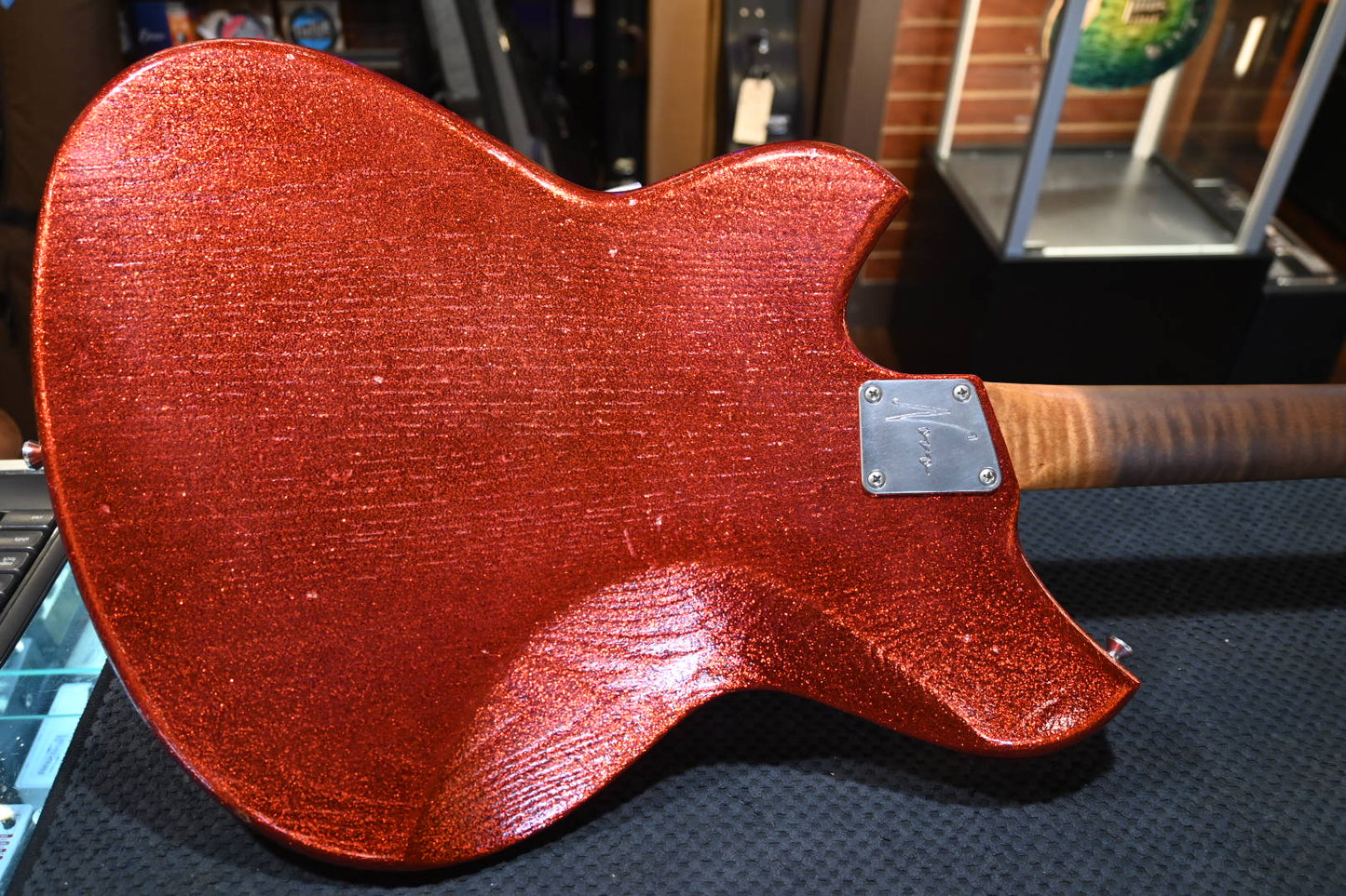 Novo Miris J Custom - Candy Apple Red Sparkle Guitar #4370