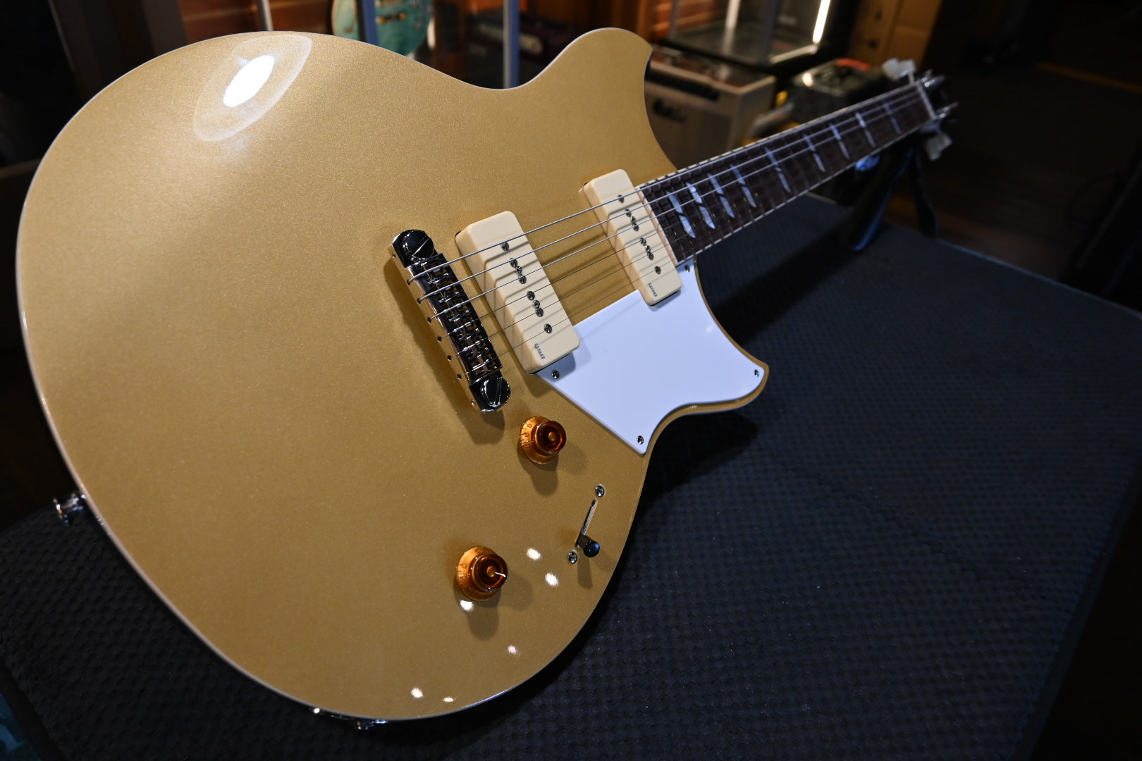 Yamaha Chris Buck Signature Revstar RS02CB - Honey Gold Guitar #3500 - Danville Music