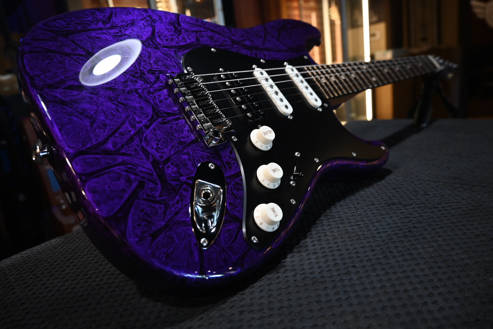 Suhr Custom Classic S - Purple Web Guitar #1218 - Danville Music