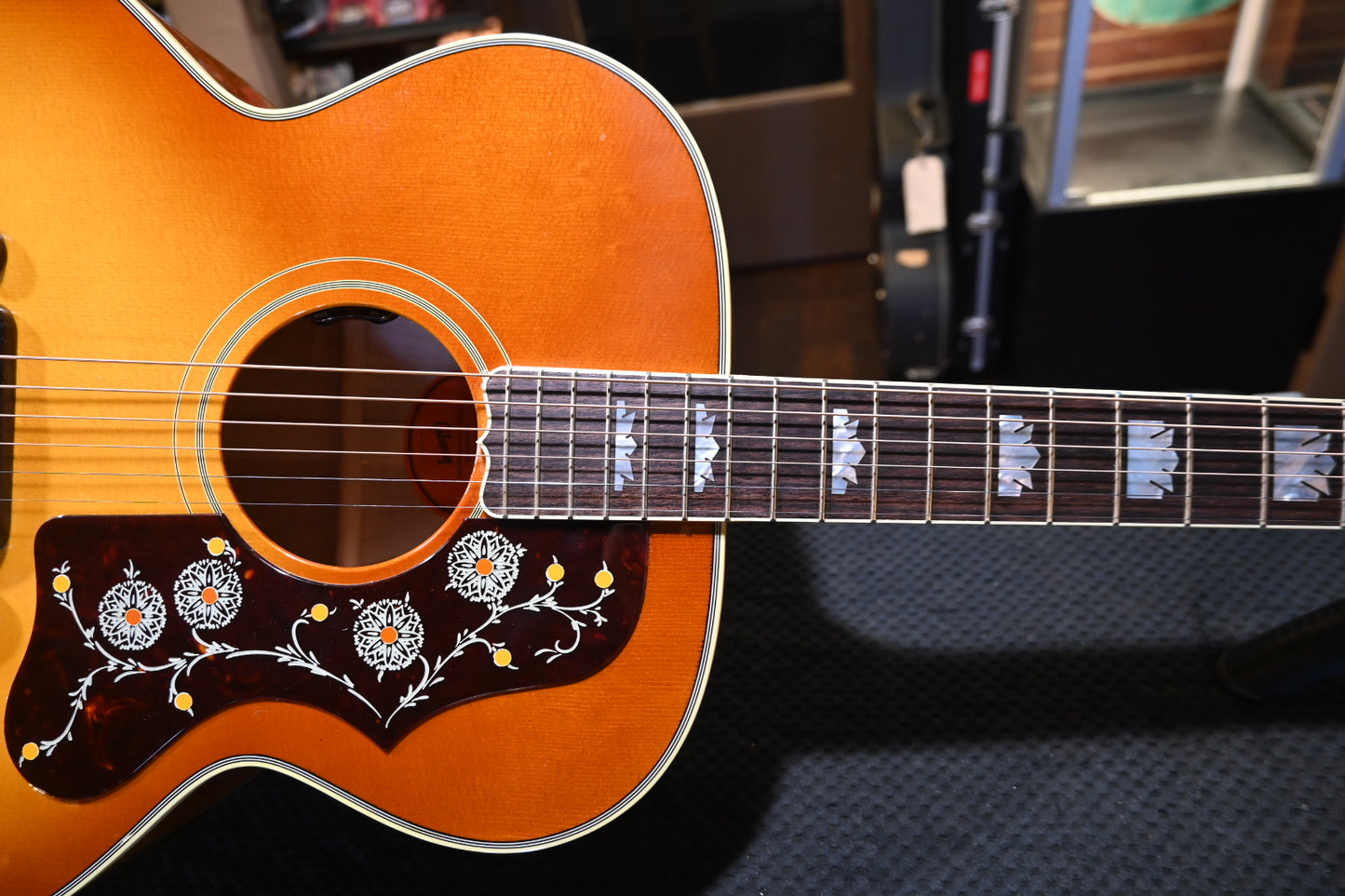 Gibson SJ-200 ‘60s Original - Heritage Cherry Sunburst Guitar #5029 - Danville Music
