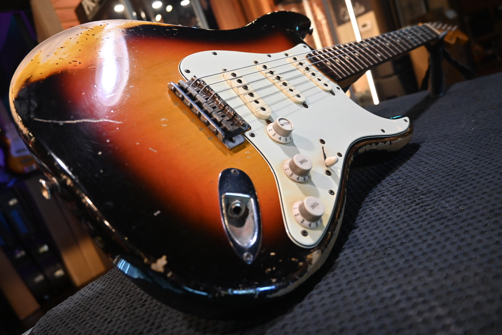 Fender Custom Shop John Cruz Masterbuilt 1960 Stratocaster Relic 2013 - 3 Color Sunburst Guitar #2217 - Danville Music