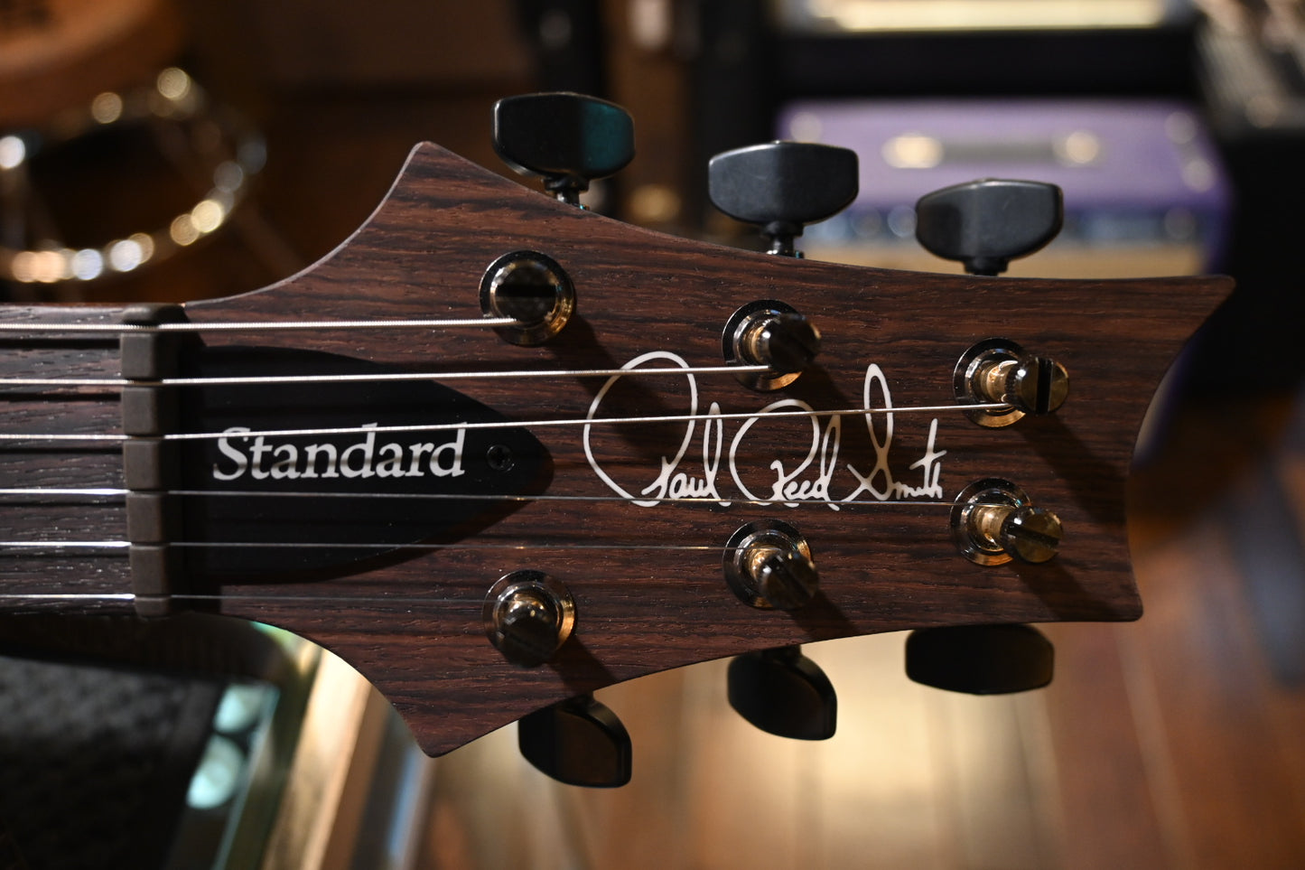 PRS Standard 24 Satin - Pearl Black Guitar #8477 - Danville Music