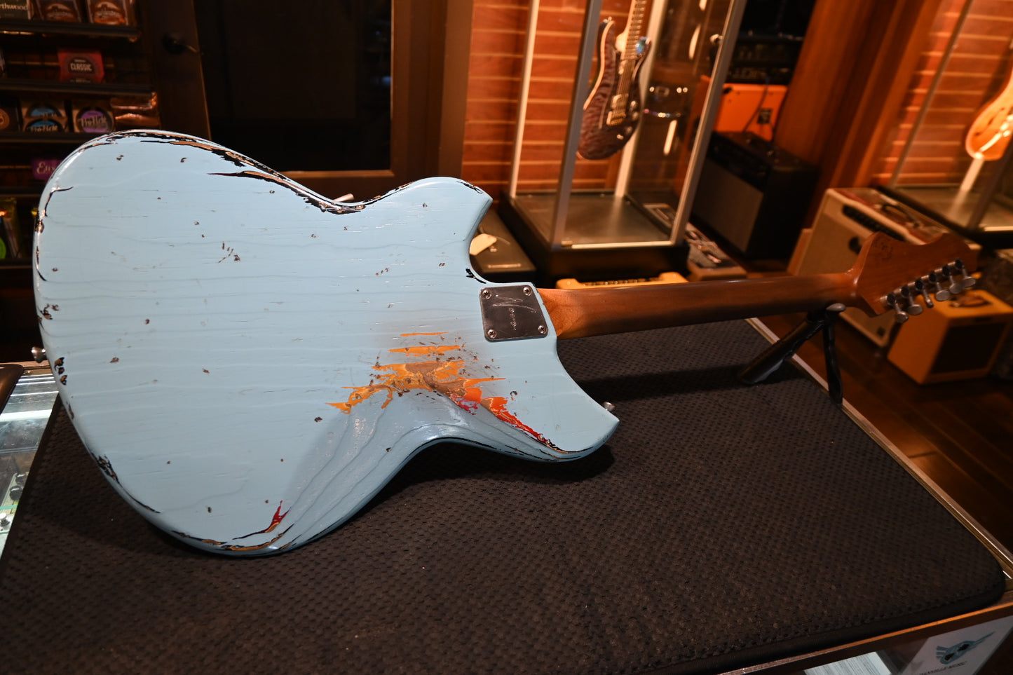 Novo Serus J Limited - Daphne Blue over '64 3-Tone Burst Guitar #6604