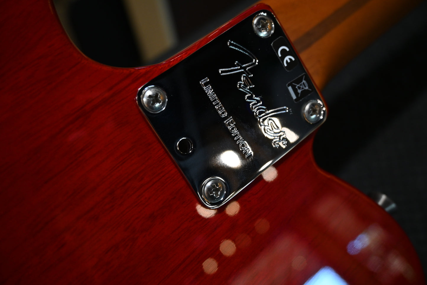 Fender Limited Edition American Professional Telecaster Deluxe - Crimson Red Guitar #5993 - Danville Music