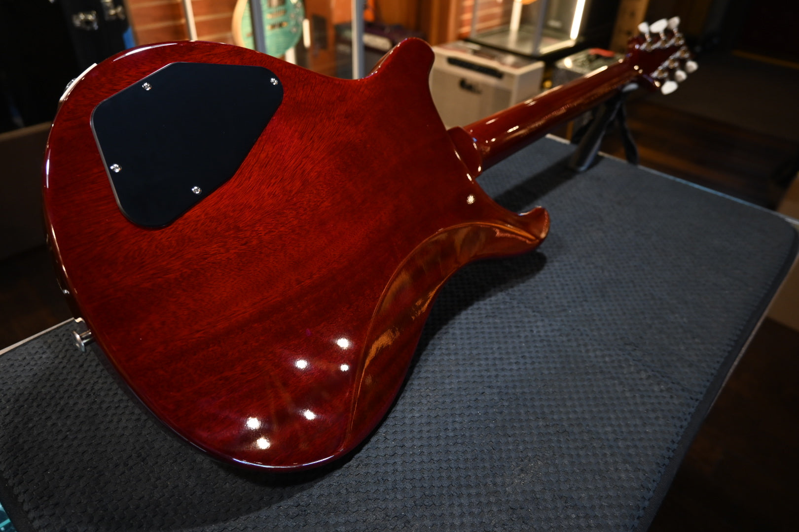 PRS Wood Library S2 McCarty 594 Thinline - Dark Cherry Sunburst Guitar #5491 - Danville Music