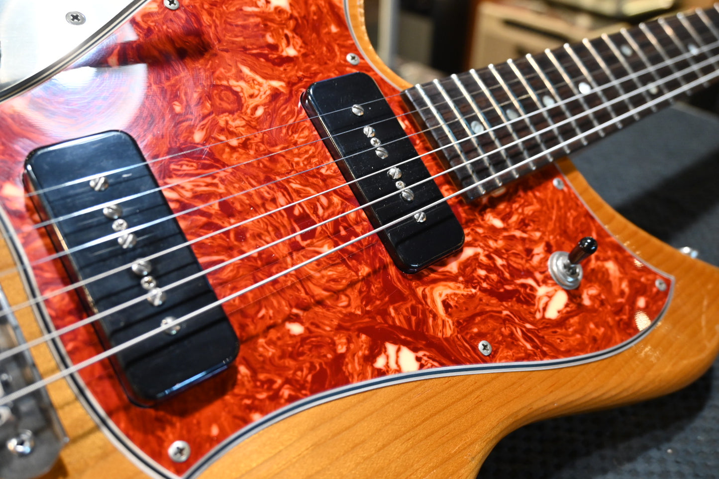 Novo Serus J Left-Handed - Amber Guitar #6792