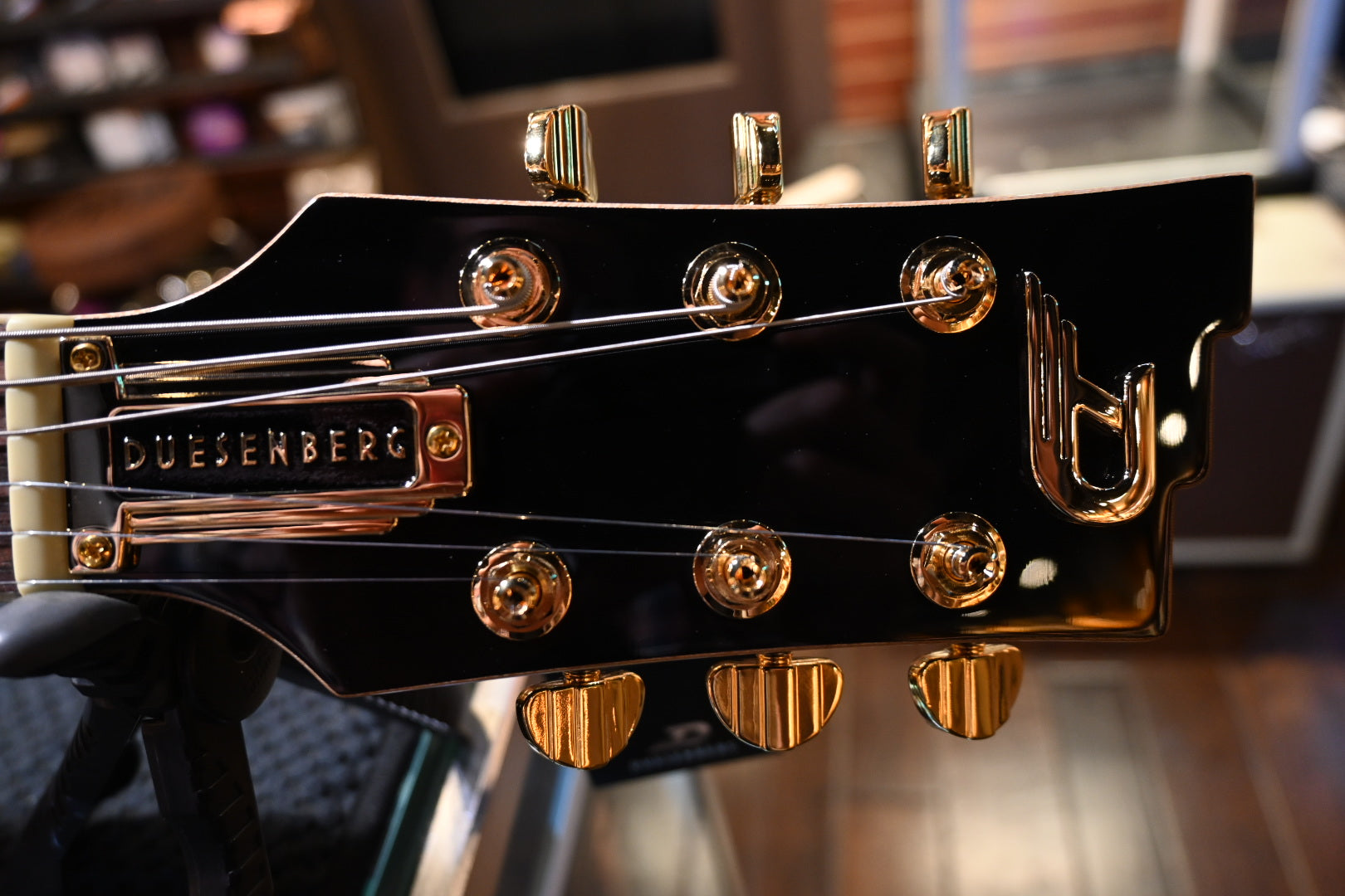 Duesenberg Starplayer TV Phonic - Black Guitar #0497 - Danville Music