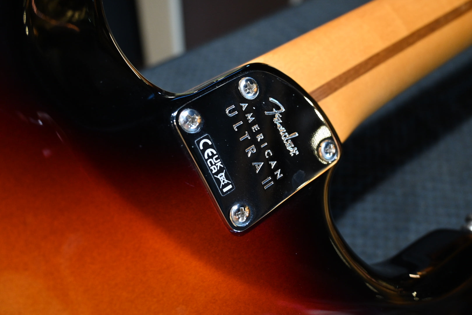 Fender American Ultra II Stratocaster HSS 2024 - 3-Tone Sunburst Guitar #8336 - Danville Music