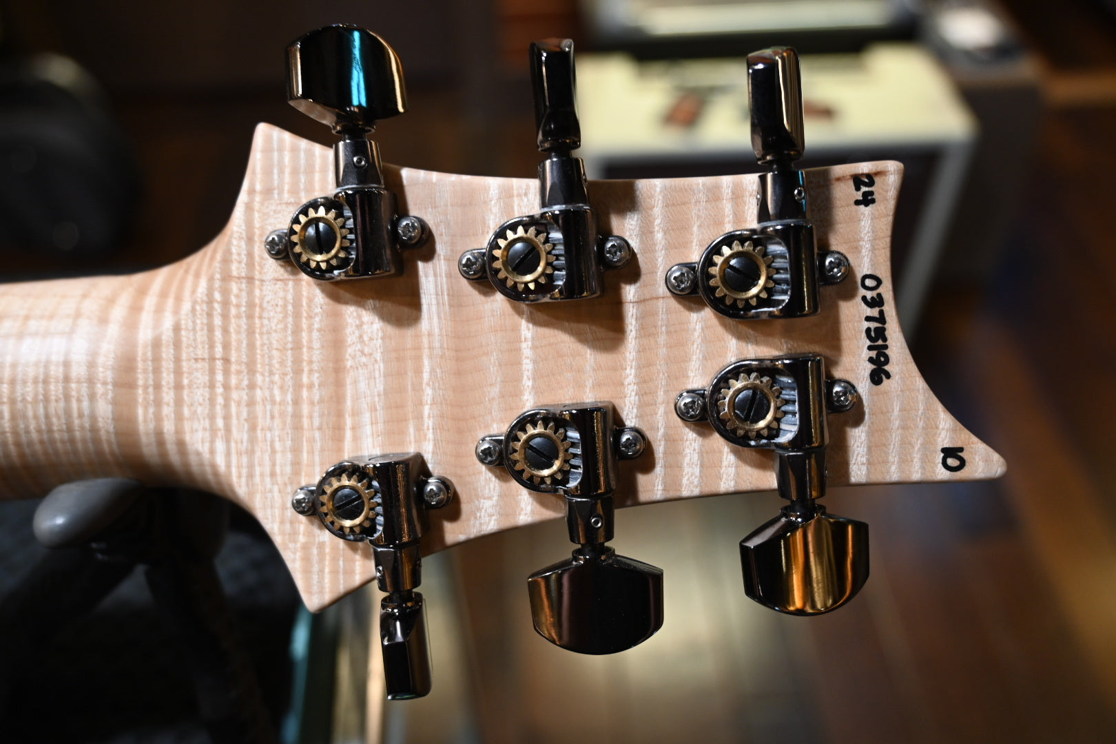 PRS Wood Library Special Semi-Hollow 10-Top 2024 - Natural Guitar #5196 - Danville Music