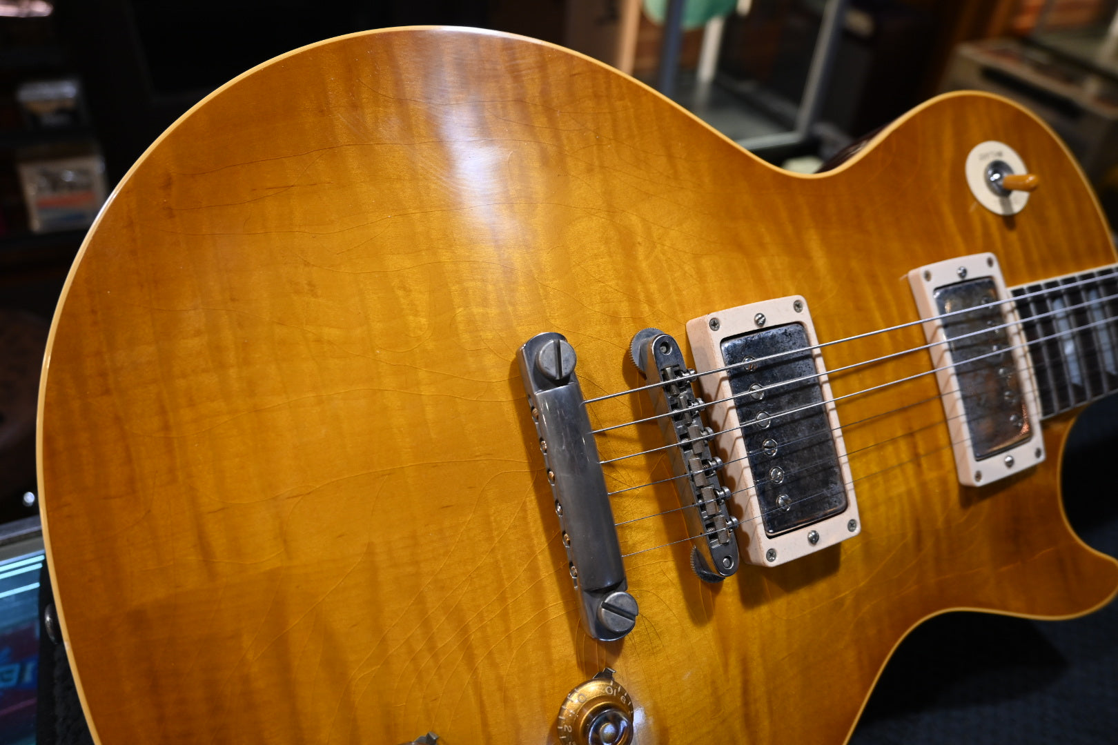 Gibson Custom Shop 1959 Les Paul Standard Reissue Brazilian Fingerboard Murphy Lab Ultra-Light Aged - Dirty Lemon Guitar #3460 - Danville Music