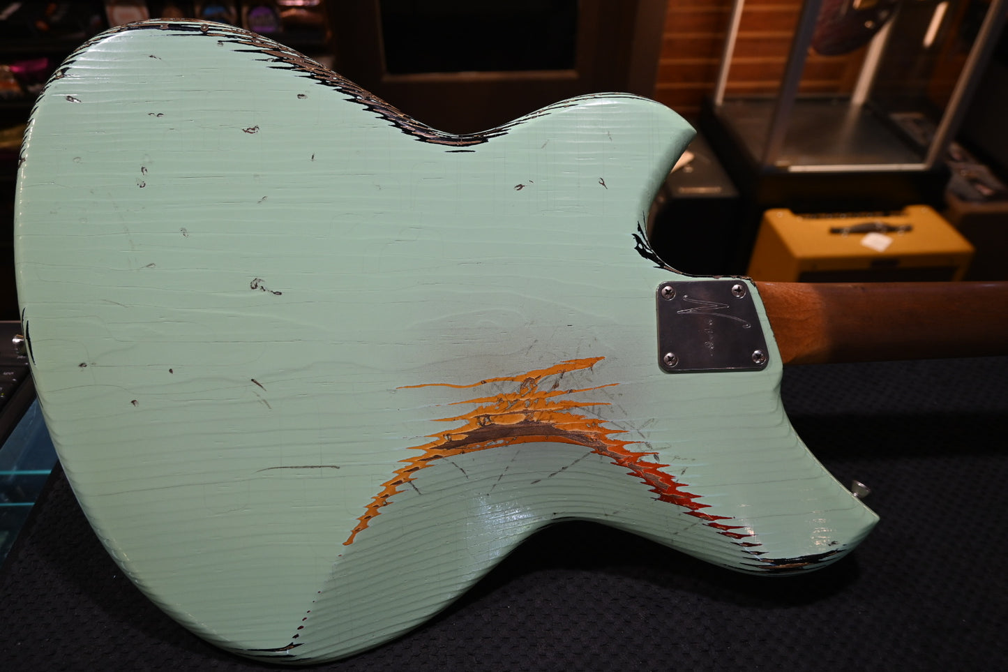 Novo Serus J Limited - Surf Green over '64 3-Tone Burst Guitar #6593
