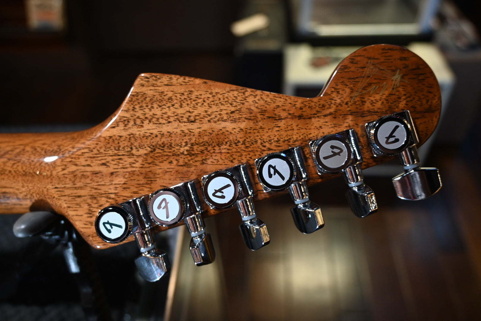 Fender Custom Shop Kyle McMillin Masterbuilt Prestige Stratocaster NOS Spalted Maple - Natural Guitar #1379 - Danville Music