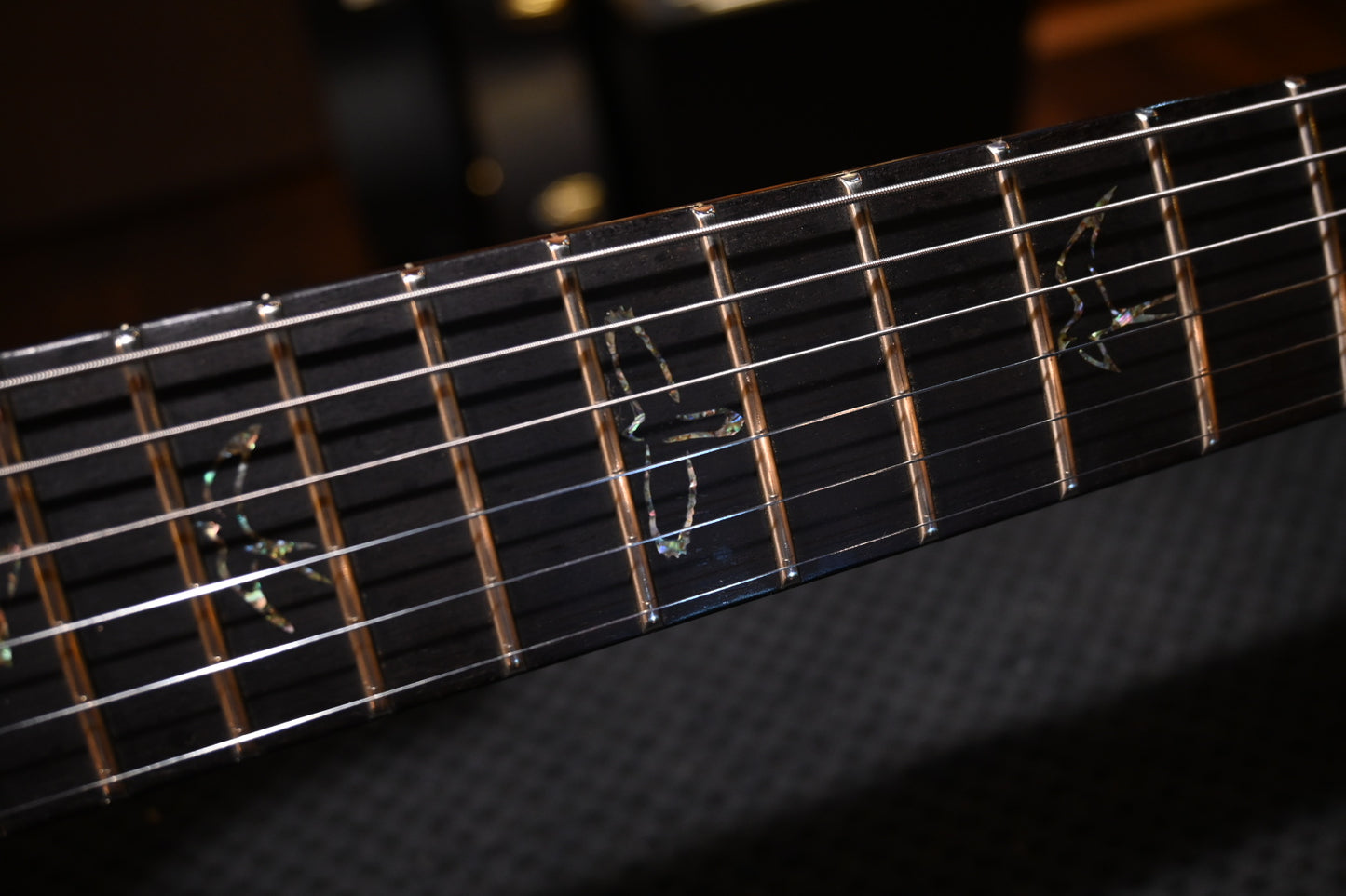 PRS Wood Library DGT 10-Top Ebony - Violet Smokewrap Burst Guitar #2557
