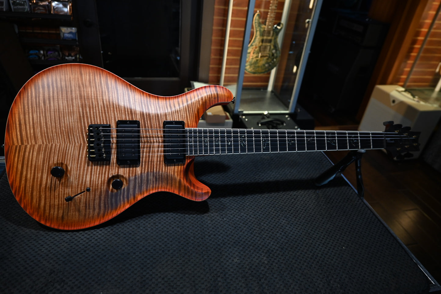 PRS Wood Library Holcomb 10-Top - Autumn Sky Satin Guitar #0437