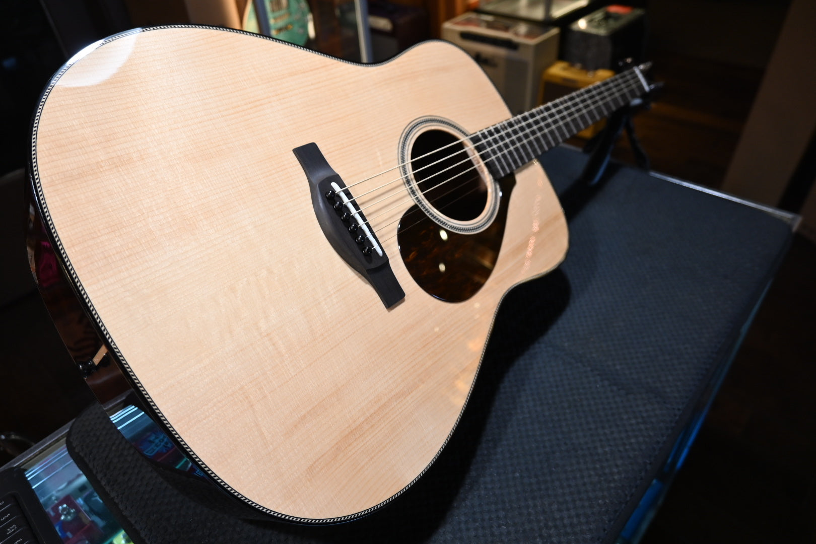 Yamaha FG9 60th Anniversary Adirondack Spruce/Guatamalan Rosewood Guitar #093A - Danville Music