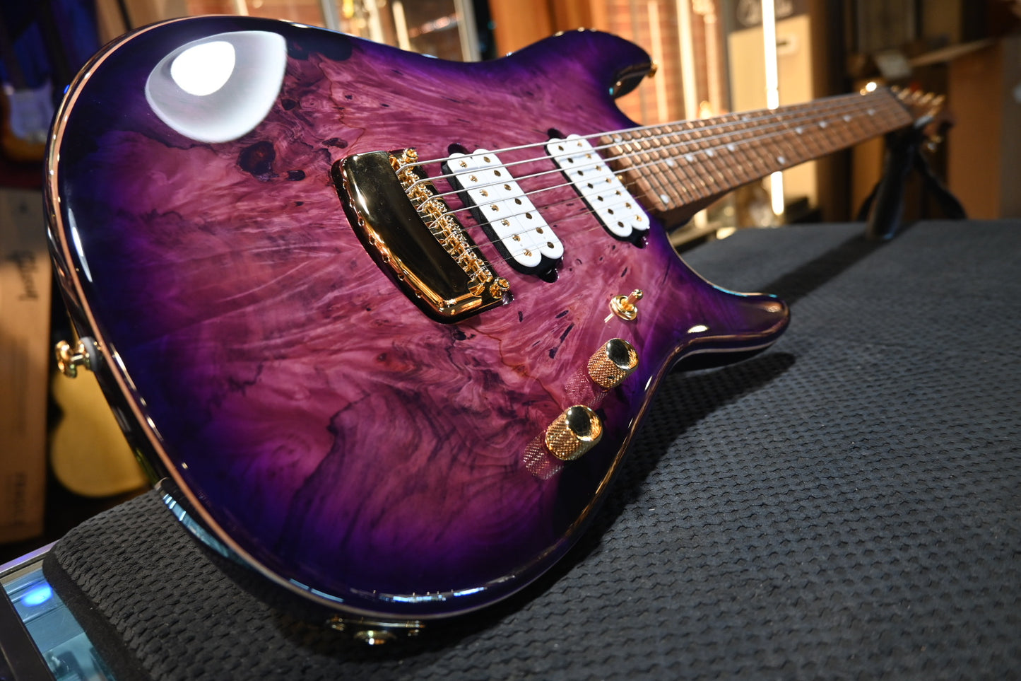 Music Man Jason Richardson 7-String Cutlass - Majora Purple Guitar #0920