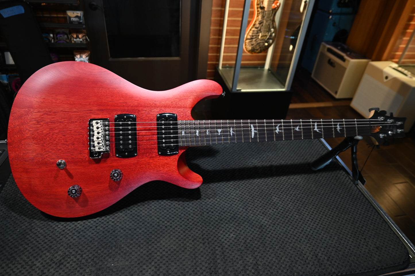 PRS SE CE 24 Standard Satin - Vintage Cherry Guitar #6771