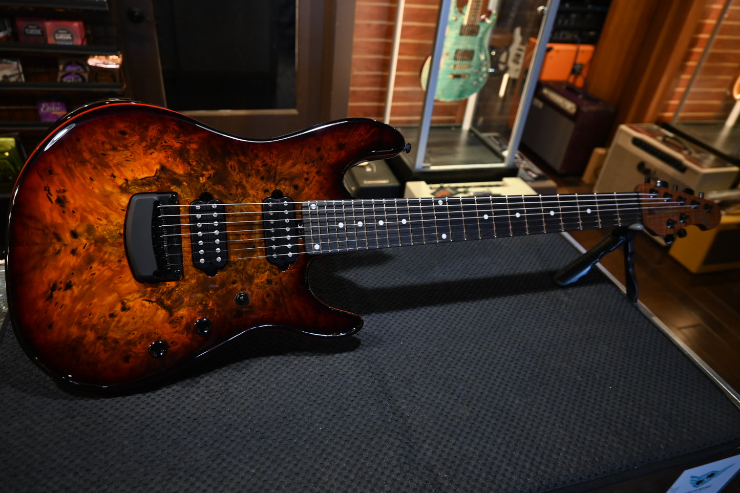 Music Man Jason Richardson 7-String Cutlass HT - Death Mountain Guitar #3530 - Danville Music