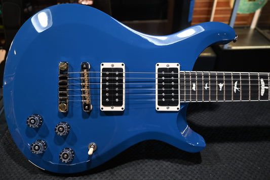 PRS Wood Library S2 McCarty 594 Thinline 85/15s and Ebony Board - Space Blue Guitar #5487 - Danville Music