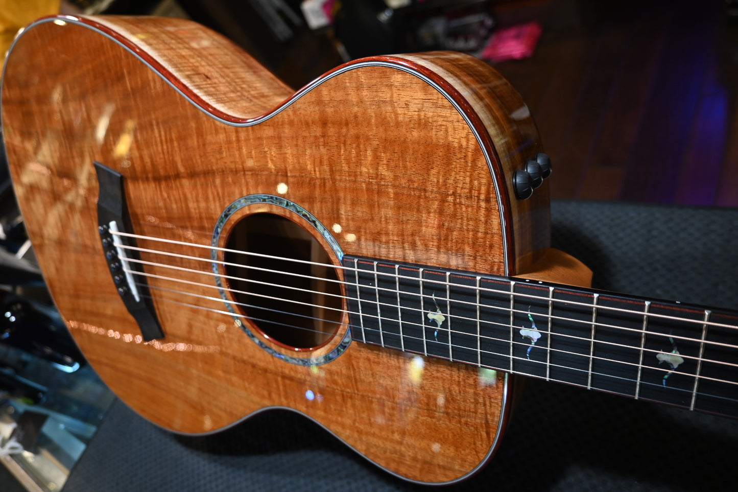Taylor Custom GC 12-Fret AA Koa/AA Koa Catch #40 #5096 - Danville Music