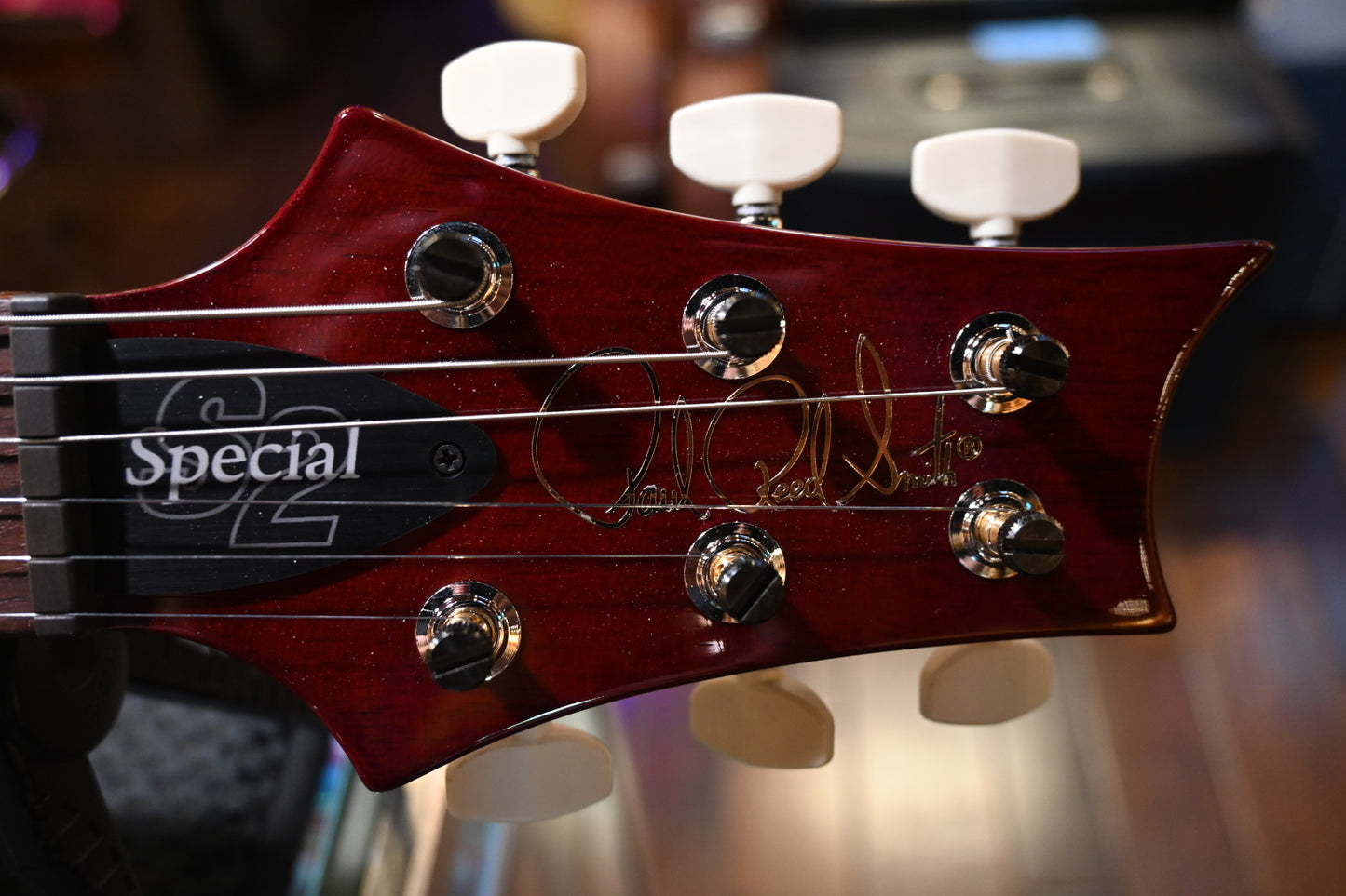 PRS S2 Special Semi-Hollow - Dark Cherry Sunburst Guitar #0779 - Danville Music