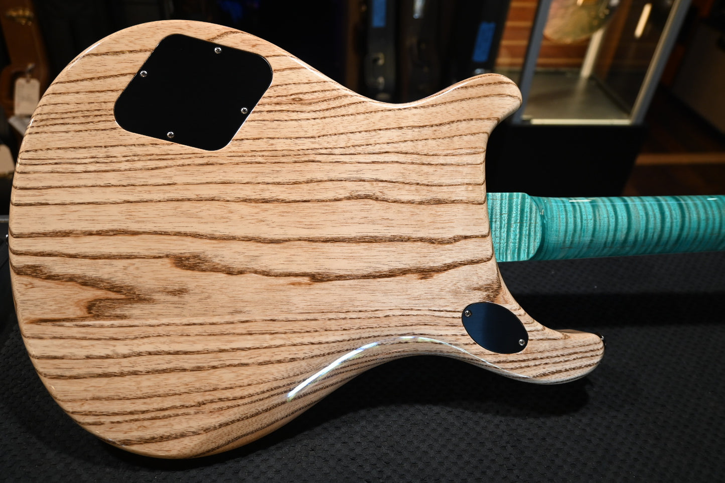 PRS Wood Library McCarty 594 Semi-Hollow Danville Music 35th Anniversary Artist Top - Bahamian Blue Guitar #8195