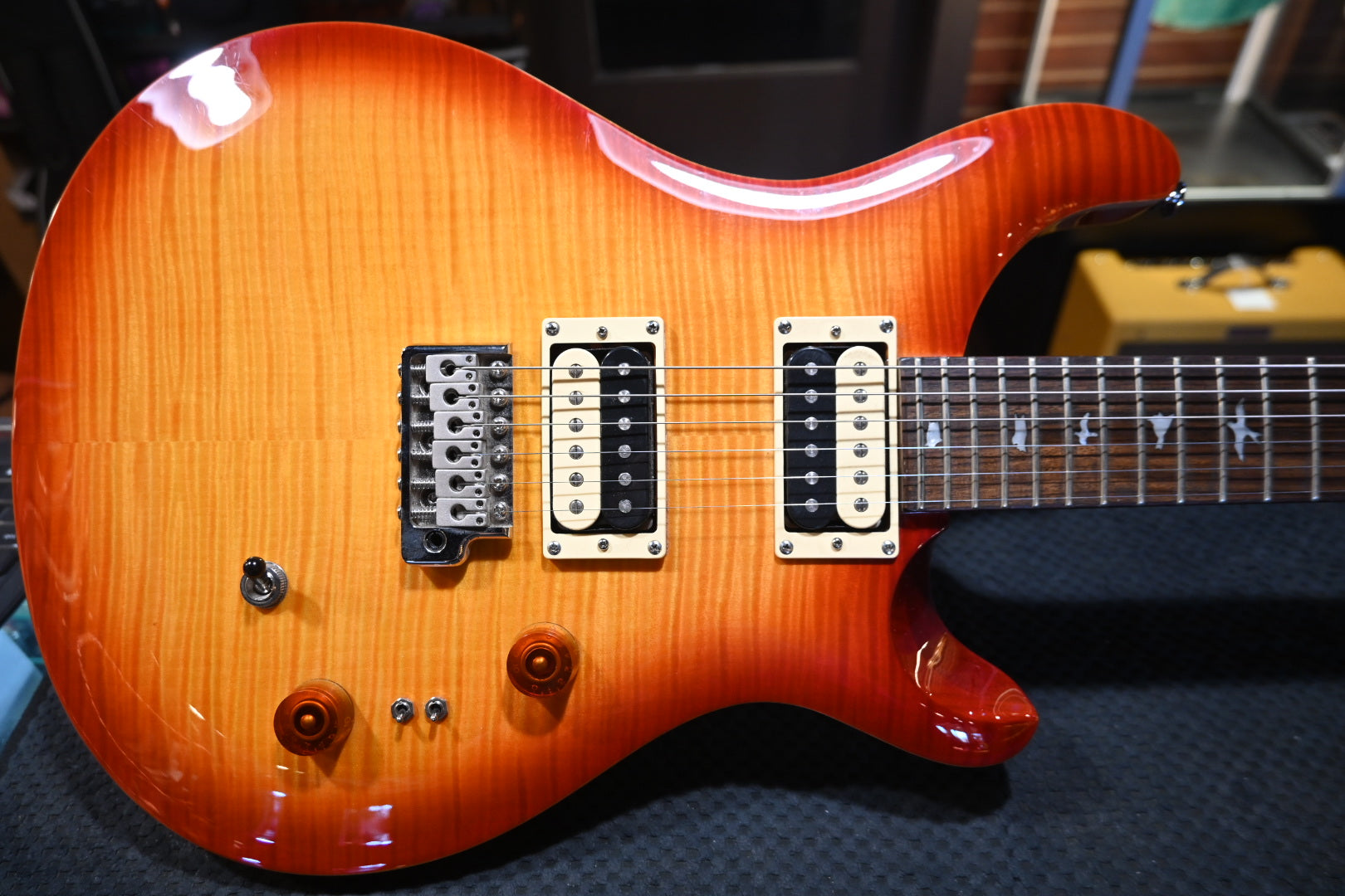 PRS SE Custom 24-08 - Vintage Sunburst Guitar #9484 USED - Danville Music