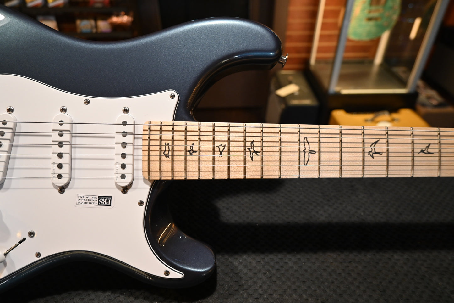 PRS Silver Sky Maple Figured Maple Neck - Venetian Blue Guitar #8240