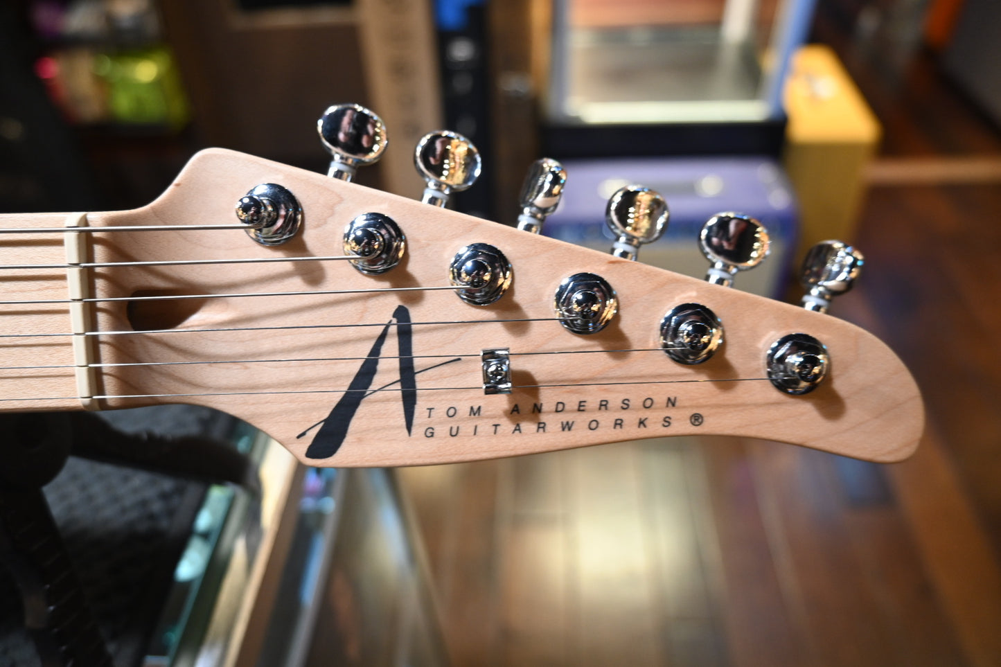 Tom Anderson Classic - Translucent Plum Guitar #925A