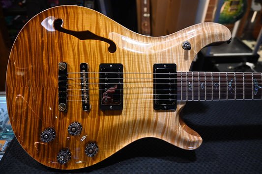 PRS Wood Library McCarty 594 Semi-Hollow Danville Music 35th Anniversary - Gold Storm Fade Guitar #2874