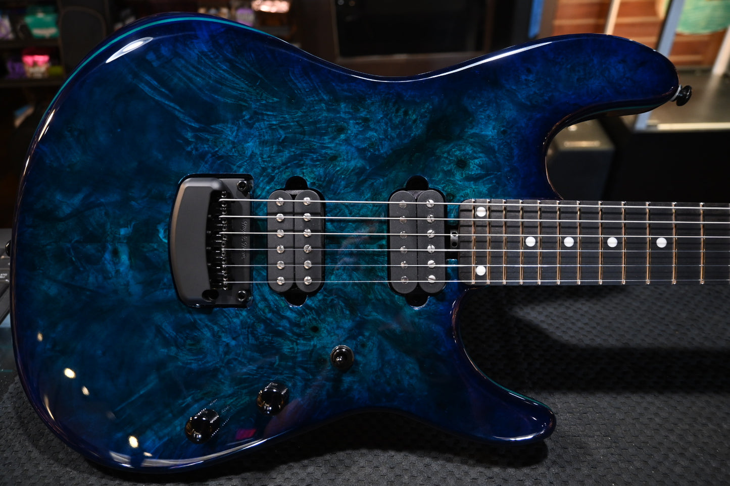 Music Man Jason Richardson Cutlass HT - Water Temple Guitar #3818 - Danville Music