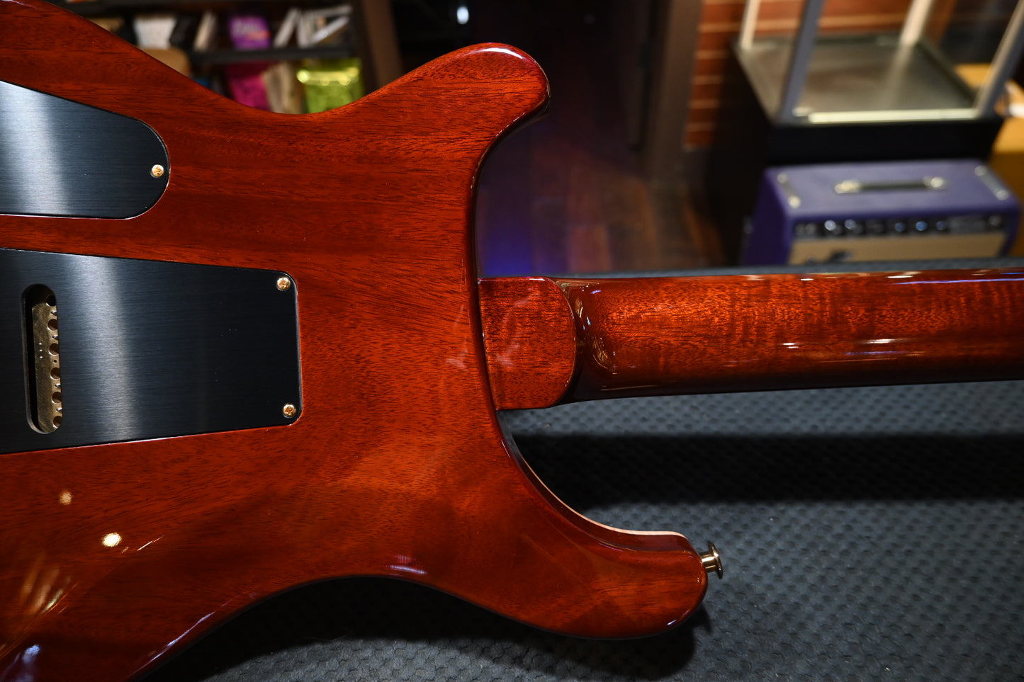 PRS Custom 24 10-Top 2024 - Orange Tiger Guitar #5946