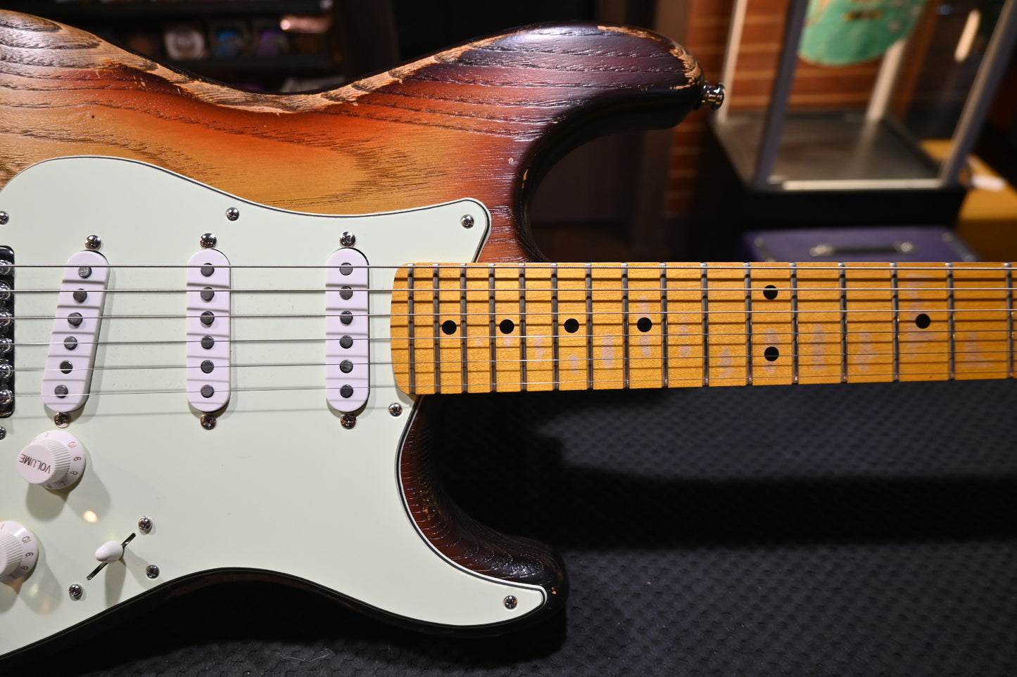 Paoletti Custom Shop Masterbuilt Stratospheric Owned By Joe Satriani - 3-Color Sunburst Guitar #3918 - Danville Music