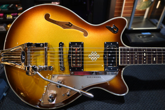 Duesenberg Alliance Series Joe Walsh Signature - Gold Burst Guitar #2809
