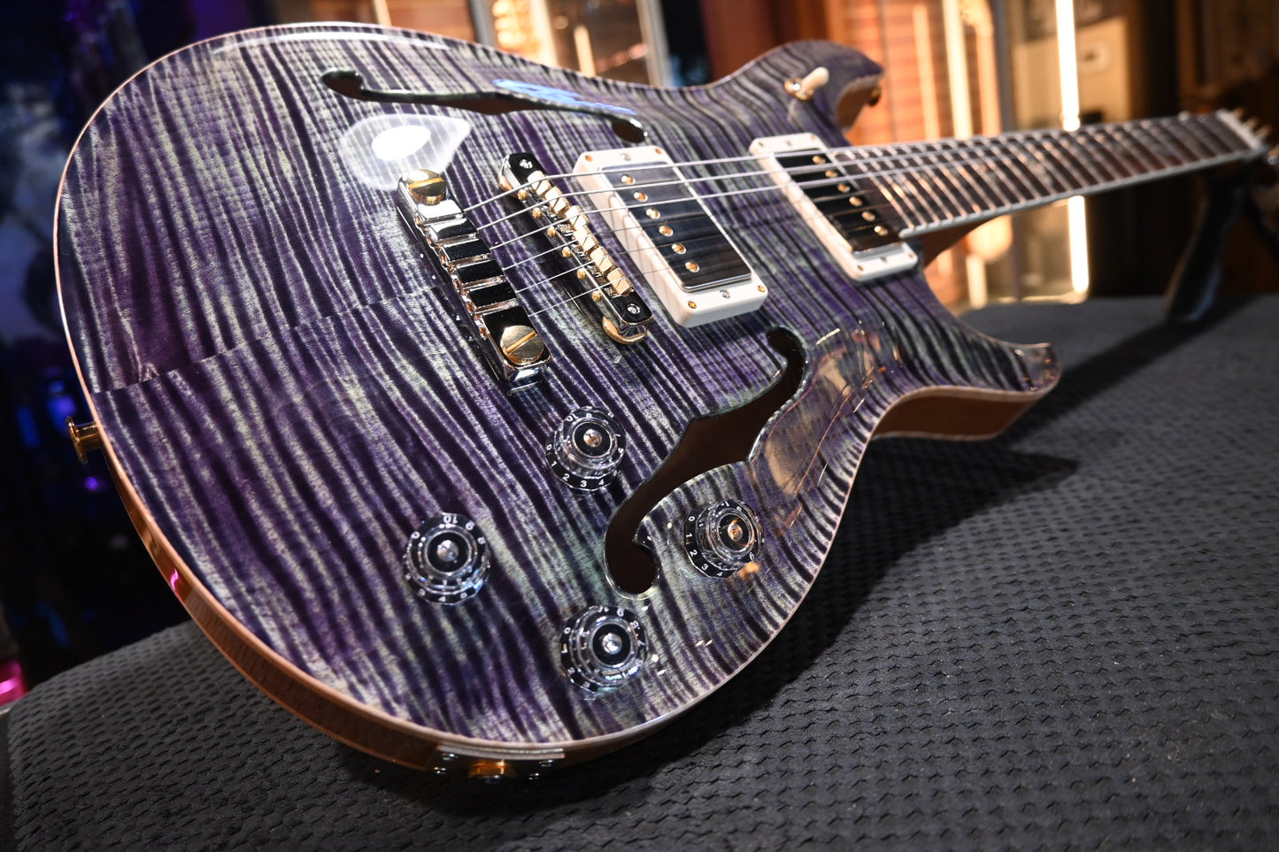 PRS McCarty 594 Hollowbody II 10-Top/Back - Aurora Borealis Guitar #5746