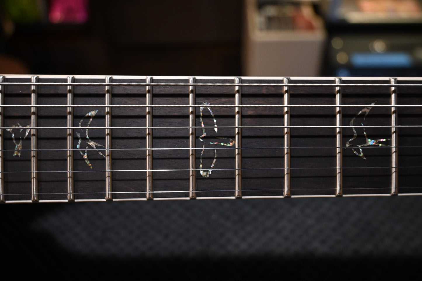 PRS Wood Library Holcomb 10-Top - Charcoal Blue Wrap Burst Satin Guitar #0435