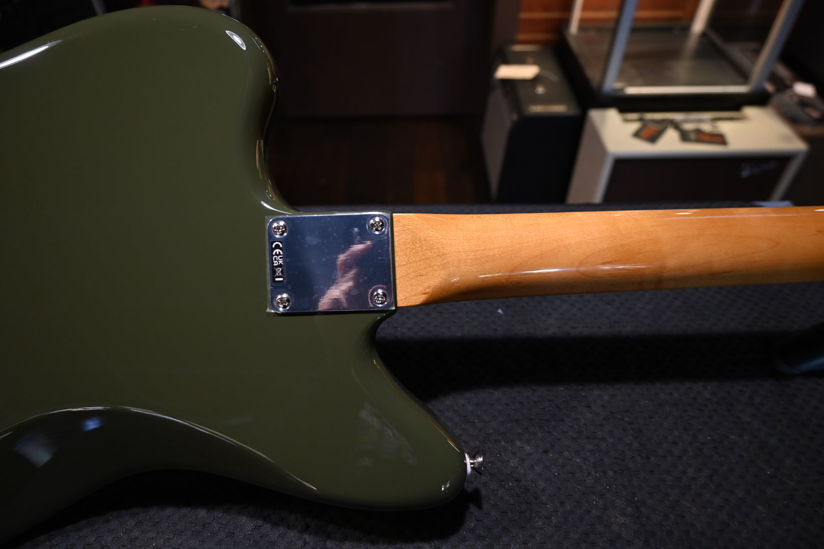 Fender Dealer Exclusive Vintera II ‘50s Jazzmaster - Olive Guitar #1900 - Danville Music